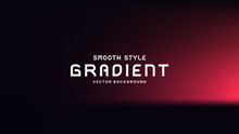 Smooth Gradient Background With Black And Red Color