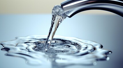 Leaking Faucet A Droplet Of Water