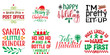 © David - Christmas and Winter Labels And Badges Set Christmas Vector Illustration for Postcard, Mug Design, Announcement