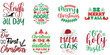 © David - Christmas and New Year Inscription Set Christmas Vector Illustration for Presentation, Brochure, Logo