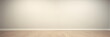 Simple room, off-white color Wall, vinyl Floor