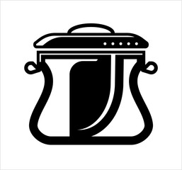 Sticker - Kitchen Pot Icon M_2311002