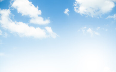 sky blue cloud background cloudy summer clear light white sun beauty texture horizon day spring air 