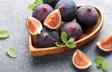 Poster - Fresh ripe figs