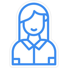 Sticker - Lecturer Icon Style