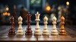 © Afeefa_Rehman - chess pieces on the board background and wallpaper