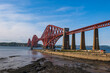 Forth Bridge On Firth of Forth In Scotland