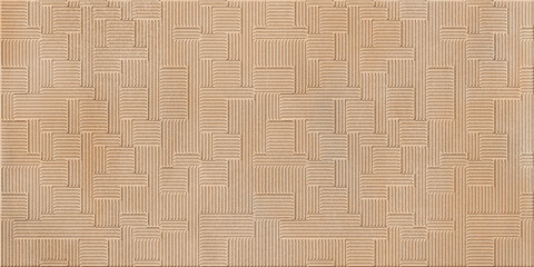Wall Mural - texture of mat, texture of a floor, ceramic tile design, cement embossed wall texture background, interior wall and floor tile design,  brown designer tiles decor	