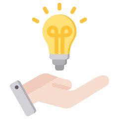Poster - Creativity Flat Icon