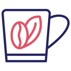 Sticker - Mint Coffee Icon