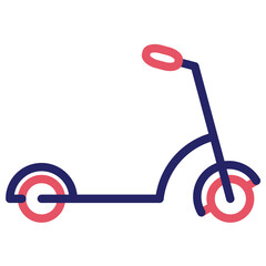 Poster - Kick Scooter Icon