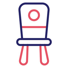 Canvas Print - Baby Chair Icon