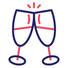 Poster - Drink Glasses Icon