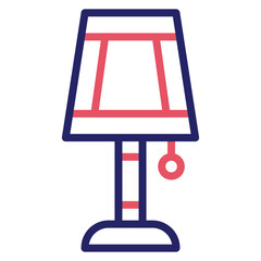 Wall Mural - Table Lamp Icon