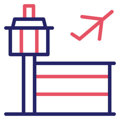 Sticker - Airport Icon