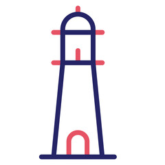 Wall Mural - Lighthouse Icon