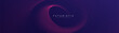 © MooJook - Abstract dark blue modern futuristic banner background. Glowing pink oval lines pattern design. Swirl ellipse lines element. Circular motion. Suit for banner, brochure, cover, flyer, website