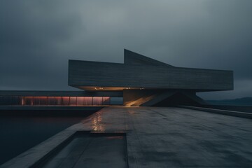 Poster - Minimalistic Brutalist Architecture