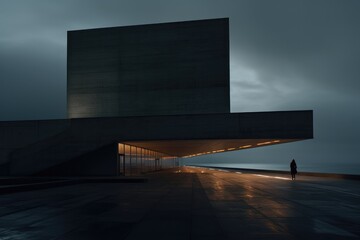Poster - Minimalistic Brutalist Architecture