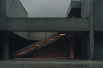 Poster - Minimalistic Brutalist Architecture
