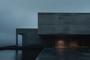 Poster - Minimalistic Brutalist Architecture