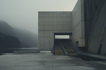 Poster - Minimalistic Brutalist Architecture