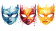 mask, carnival, masquerade, venetian, venice, party, costume, theater, celebration, mystery, gold, 