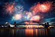 happy new year 2024 fireworks