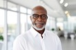 © Lumos sp - business businessman office mature middle aged meeting man portrait corporate manager smiling black businessperson generative ai