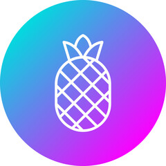 Sticker - Pineapple Icon