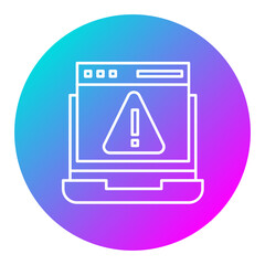 Website Warning Icon