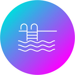 Poster - Swimming Pool Icon