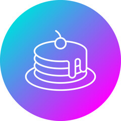 Sticker - Pancake Icon