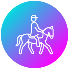 Sticker - Equestrian Icon