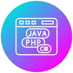 coding language icon
