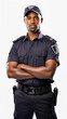© @foxfotoco - African American security guard, promoting diversity and representation in business protection