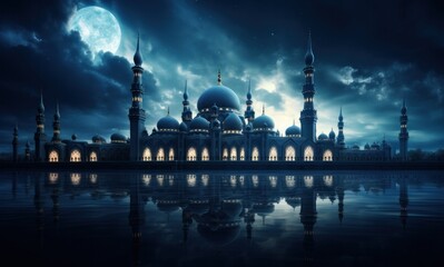 Wall Mural - ramadan wallpaper islamic mosque,