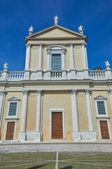 Poster - View of the cathedral of Castiglione delle Stiviere, Lombardy, Italy. 