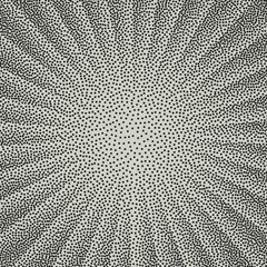 Aufkleber - Cool Halftone Dot Work Texture. Trendy Modern half tone stipple textured background vector design.