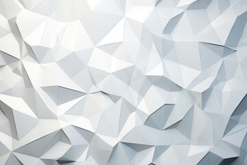 Wall Mural - texture polygon white Abstract pattern wall background concrete creative mock space copy template portfolio stone polygonal interior modern shape diamond art structure