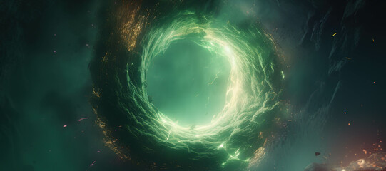 Wall Mural - galaxy circle hole background, stone, space, vortex 14