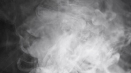 Wall Mural - abstract background of white smoke plumes