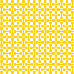 Poster - abstract seamless geometric yellow pattern vector perfect for banner poster.