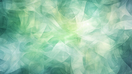 Wall Mural - abstract green line background.