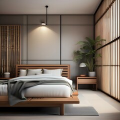 Wall Mural - interior of a bedroom