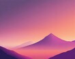 © terrasolemare - パステル トーン パープル ピンク グラデーション 抽象的なイラスト 滑らかなライン パントン カラーの背景