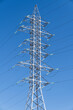  high-voltage power line, electrical energy transmission tower overhead line masts, high voltage pylons as power pylons