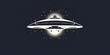 © Thanthara - UFO ship logo simple style - generative ai