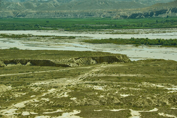 Wall Mural - Region in western Kyrgyzstan