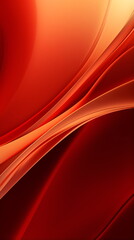 Wall Mural - Abstract Red waves geometric background. Modern red gradient background with Fluid and fabric shapes composition for presentation design website, banner, wallpaper, brochure, poster. Generative ai